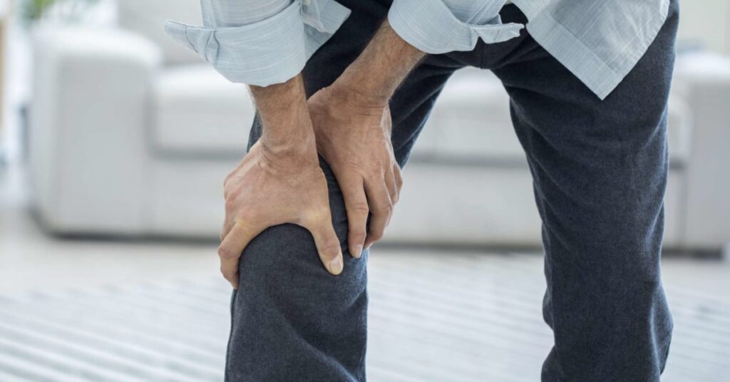 Chronic or acute-on-chronic knee pain